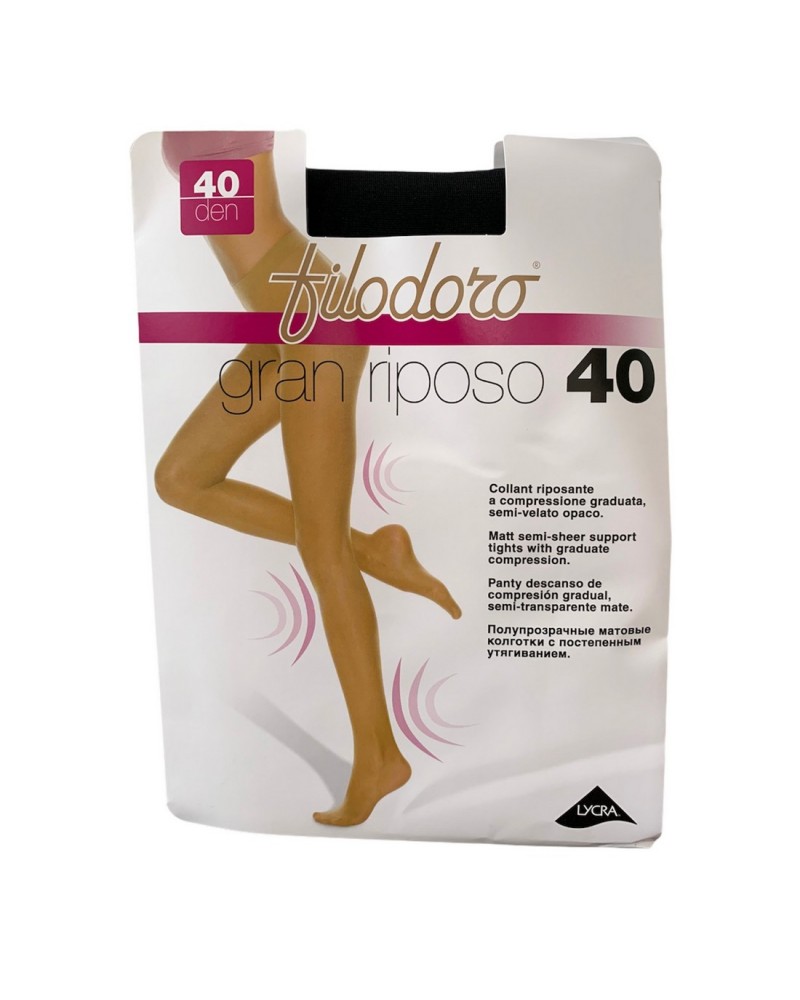 Collant Donna Riposante Semi Opaco 40 Denari Filodoro 6 Paia