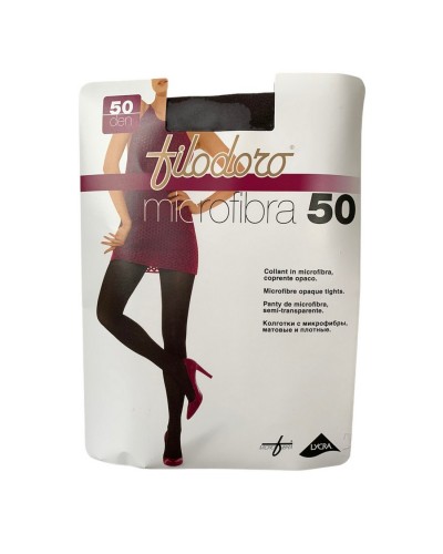 Collant Donna Microfibra Coprente Opaco 50 Denari Filodoro