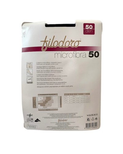 Collant Donna Microfibra Coprente Opaco 50 Denari Filodoro