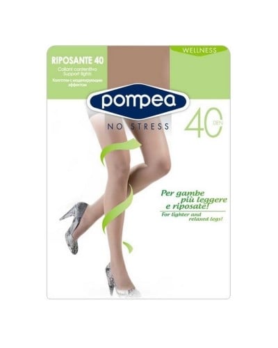 Collant Donna 6 Paia Pompea Riposante 40 Denari
