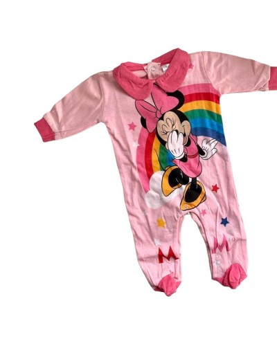 Tutina Disney Cotone Minnie Manica Lunga