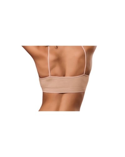 Fascia Brassiere Donna Microfibra Spalla Stretta