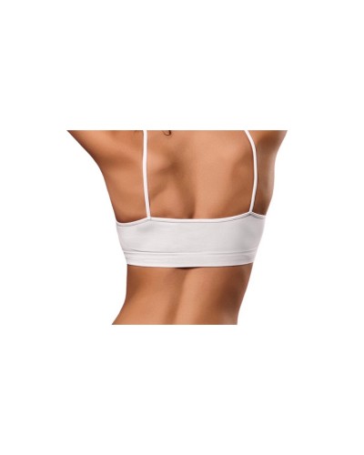 Fascia Brassiere Donna Microfibra Spalla Stretta