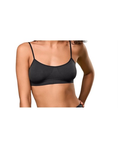 Fascia Brassiere Donna Microfibra Spalla Stretta