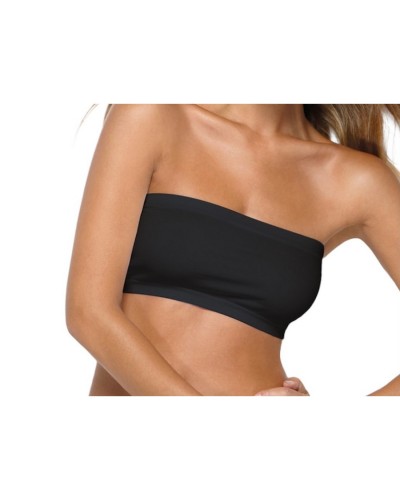 Fascia Brassiere Donna Corta Microfibra Taglia Unica Ilary