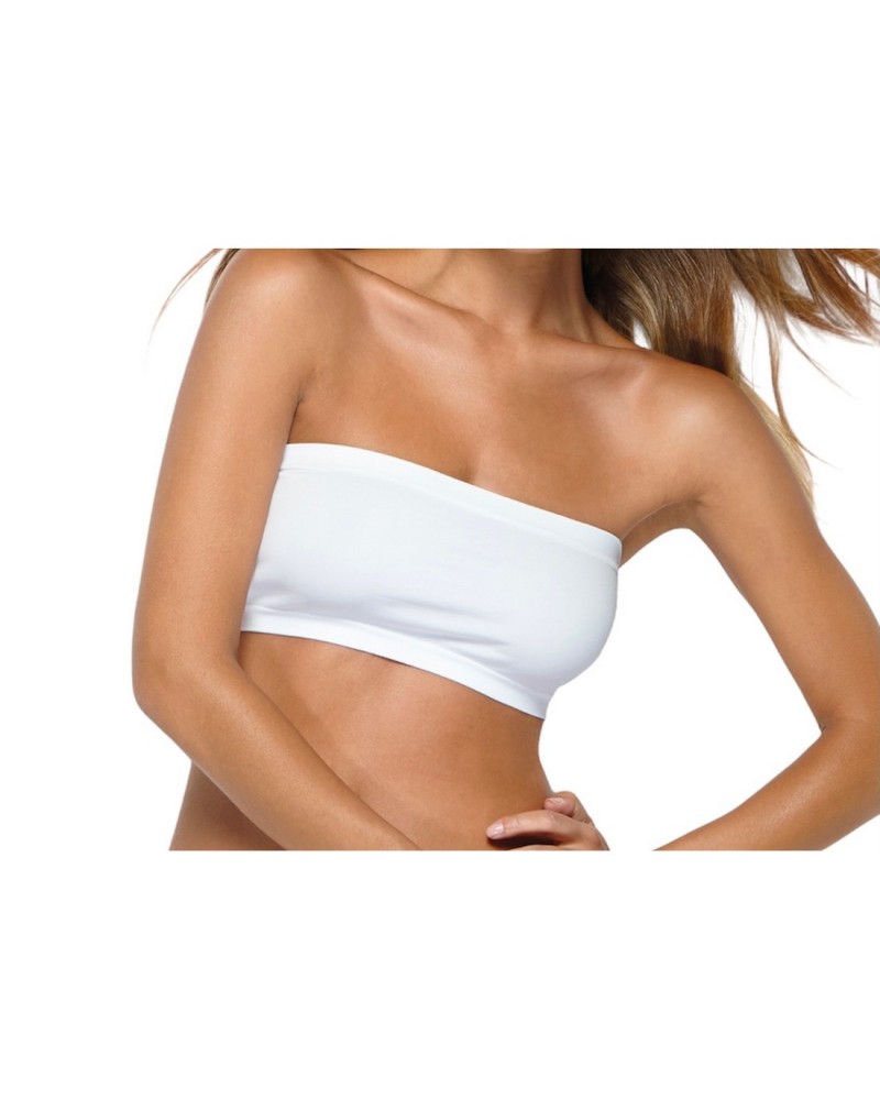 Fascia Brassiere Donna Corta Microfibra Taglia Unica Ilary