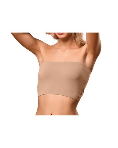 Bustiere Donna Fascia Alta Microfibra Taglia Unica Ilary