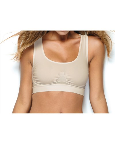 Brassiere Donna Microfibra Sportiva Intimidea Spalla Larga
