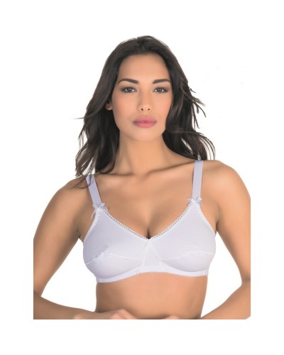 Reggiseno Donna Coppa C Microfibra Preformato Senza Ferretto Aris