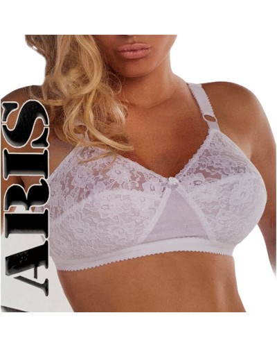 Reggiseno Donna Coppa C Pizzo Senza Ferretto Aris