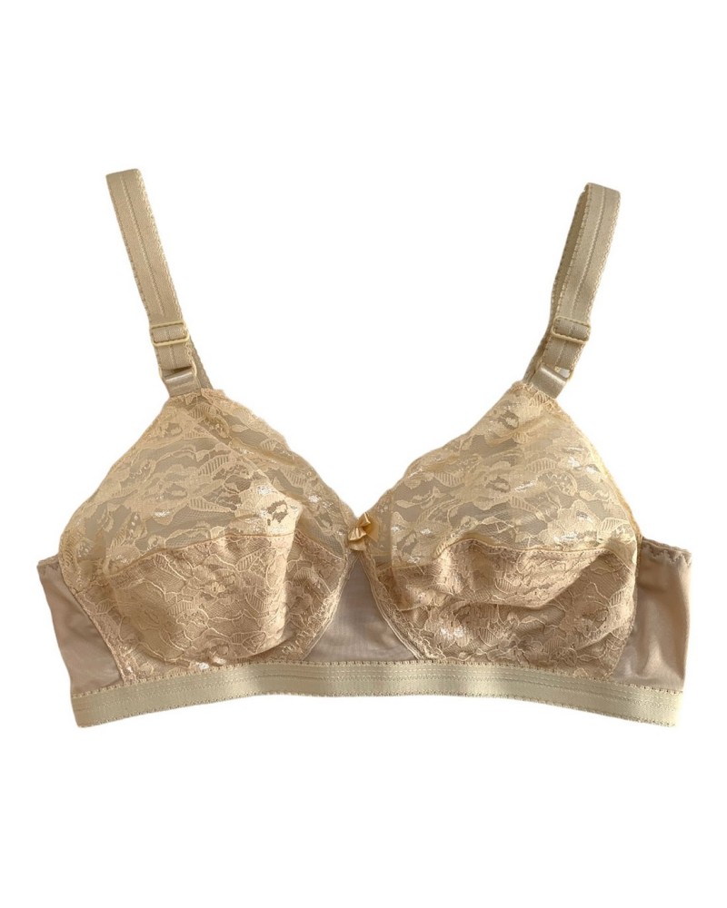 Reggiseno Donna Coppa C Pizzo Senza Ferretto Aris