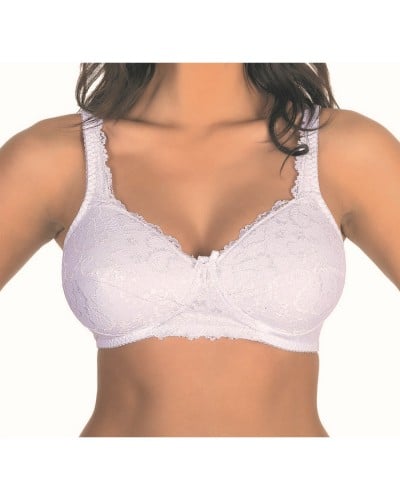 Reggiseno Donna Pizzo Coppa C Imbottite Senza Ferretto Aris