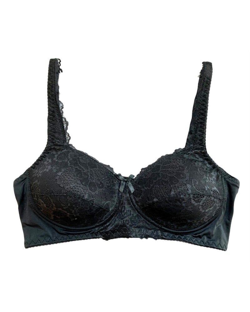 Reggiseno Donna Pizzo Coppa C Imbottite Senza Ferretto Aris