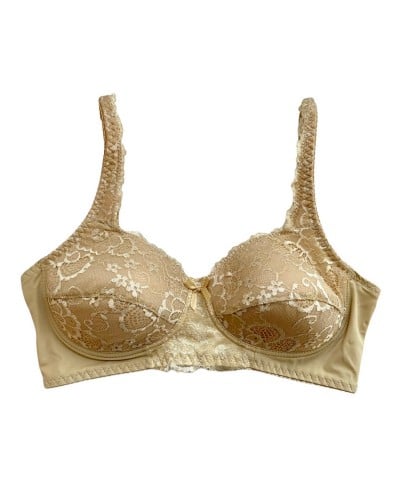 Reggiseno Donna Pizzo Coppa C Imbottite Senza Ferretto Aris