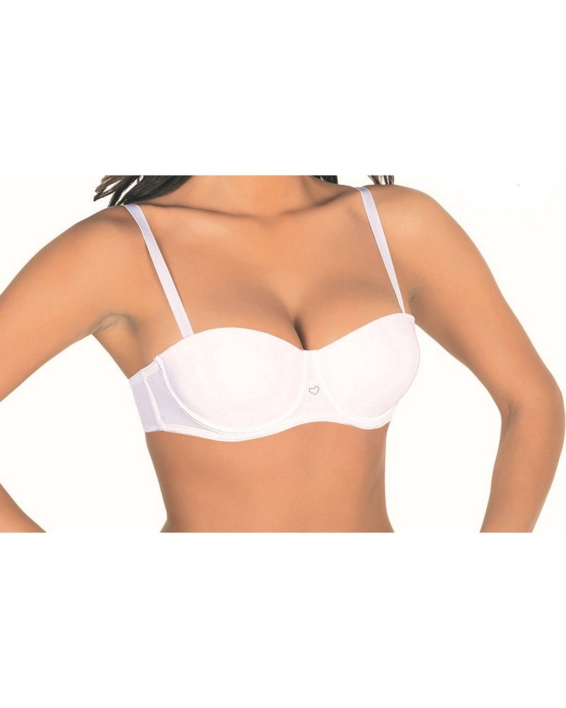 Reggiseno Donna Fascia Balconcino Spalline Staccabili Aris
