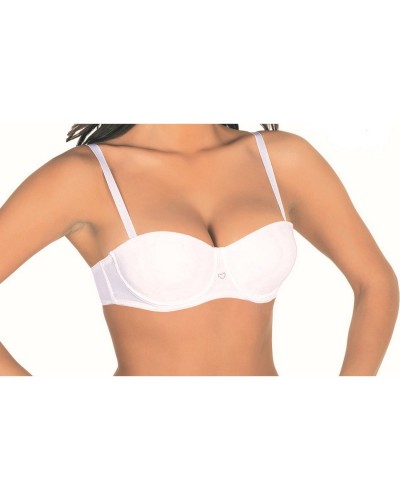 Reggiseno Donna Fascia Balconcino Spalline Staccabili Aris