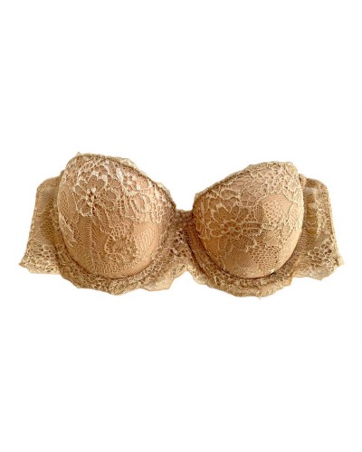 Reggiseno Donna Balconcino Pizzo Imbottito Aris