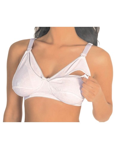 Reggiseno Donna Allattamento Microfibra Coppa C Aris