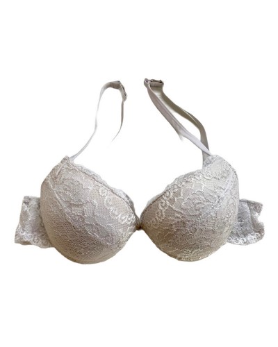Reggiseno Donna Doppia Imbottitura Pizzo e Push Up Aris