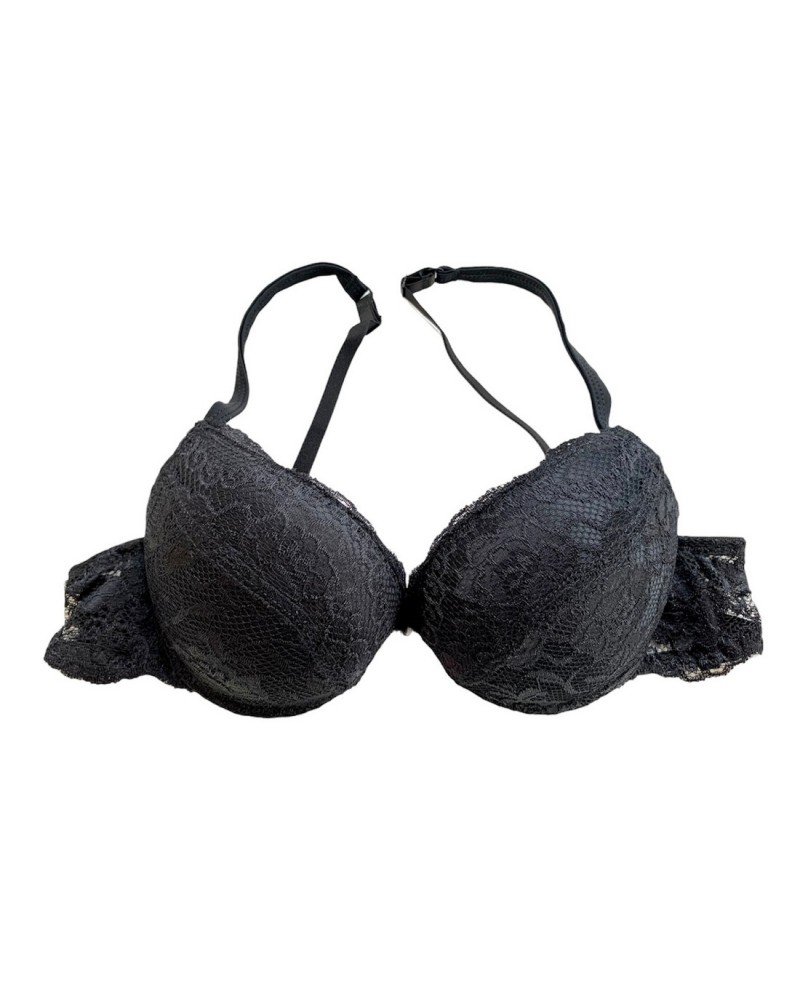 Reggiseno Donna Doppia Imbottitura Pizzo e Push Up Aris