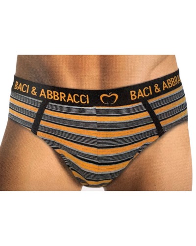 Slip Uomo Cotone Elasticizzato Baci & Abbracci Confezione 6 Pezzi