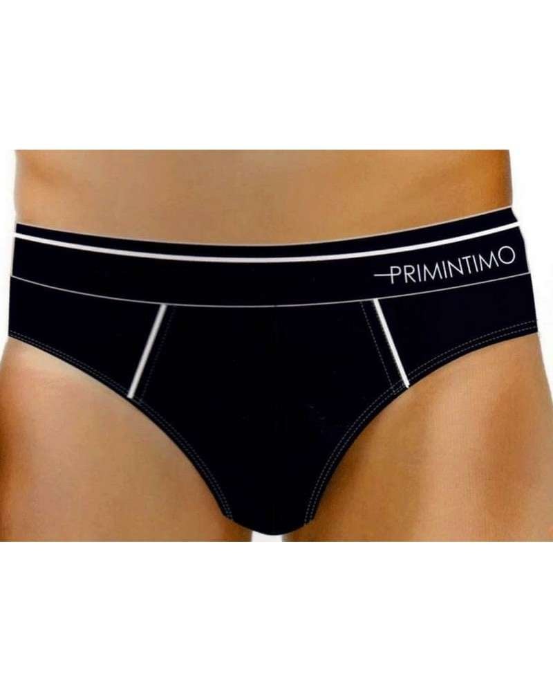 Slip Uomo Cotone Bielastico Elastico Ribattuto Primintimo Confezione 3 Pezzi