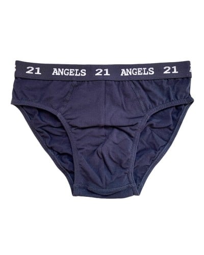 Slip Uomo Cotone Bielastico Elastico Esterno Angels21 Colorato Confezione 3 Pezzi