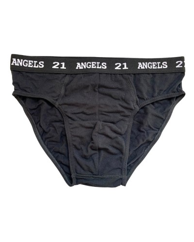 Slip Uomo Cotone Bielastico Elastico Esterno Angels21 Colorato Confezione 3 Pezzi