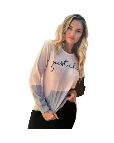 Pigiama Donna Cotone Manica Lunga Sportivo Oronero