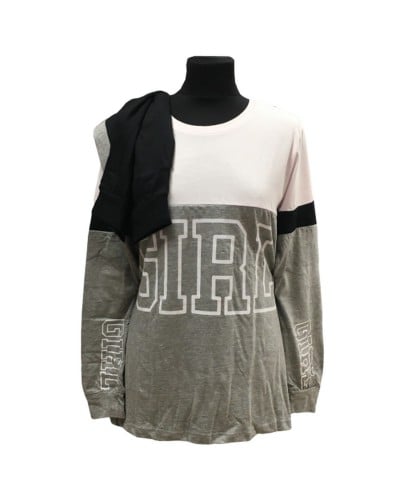 Pigiama Donna Cotone Manica Lunga Sportivo Oronero