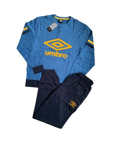 Pigiama Uomo Umbro Manica Lunga In Cotone