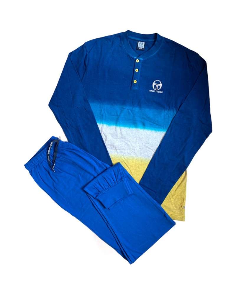 Pigiama Uomo Cotone Sergio Tacchini Manica Lunga Pigiama Uomo Cotone Sergio Tacchini Manica Lunga