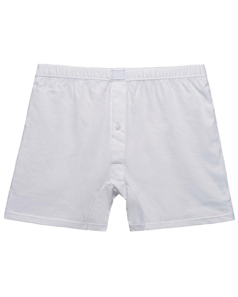 Boxer Uomo Conformato Cotone Con Apertura Griffe