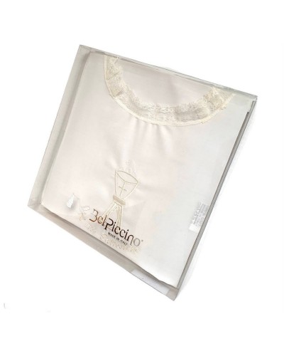 Camicia Battesimale Neonati Bel Piccino