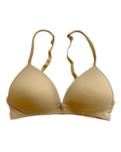 Reggiseno Donna Triangolo Imbottito Senza Ferretto Papillon