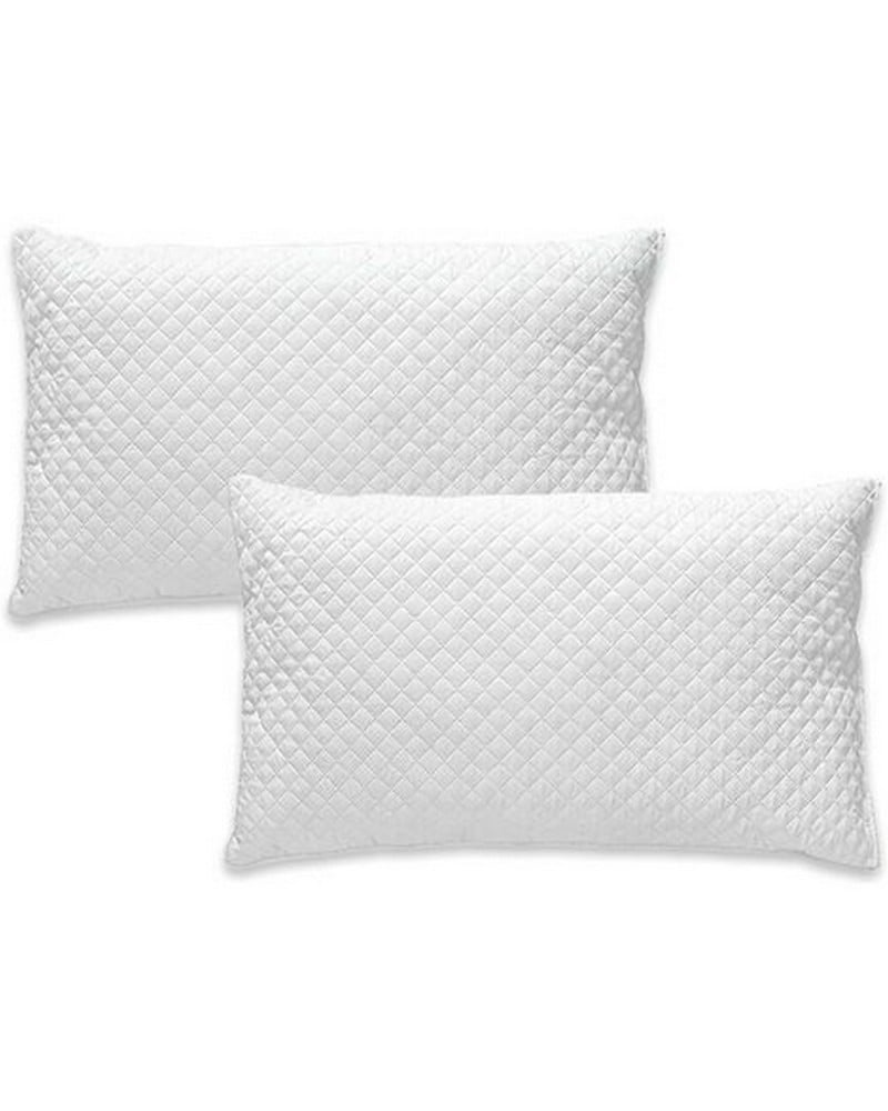 Federe Trapuntate Con Zip In Microfibra Milk And Honey Confezione 2 Pezzi
