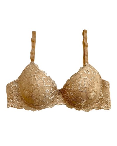 Reggiseno Donna In Pizzo e Coppa Memory Preformata Con Ferretto Papillon