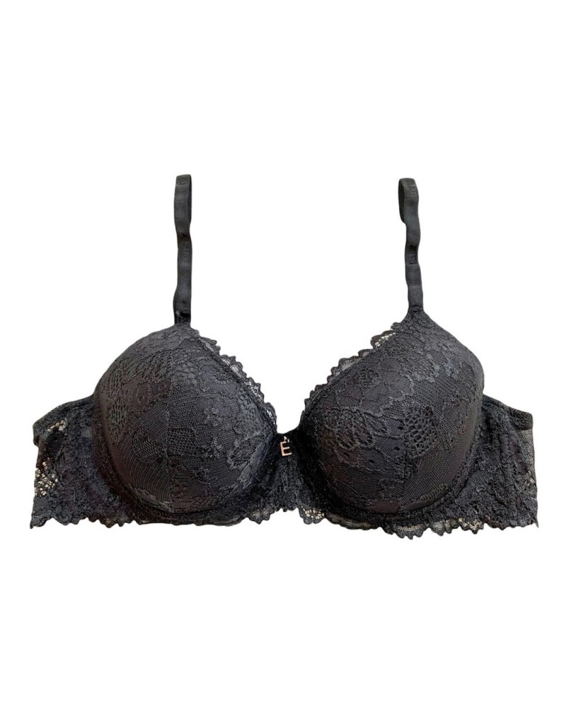 Reggiseno Donna In Pizzo e Coppa Memory Preformata Con Ferretto Papillon