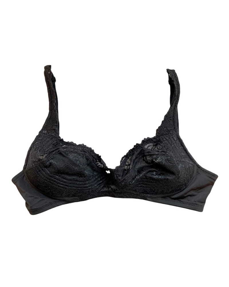 Reggiseno Donna In Pizzo Senza Ferretto Papillon