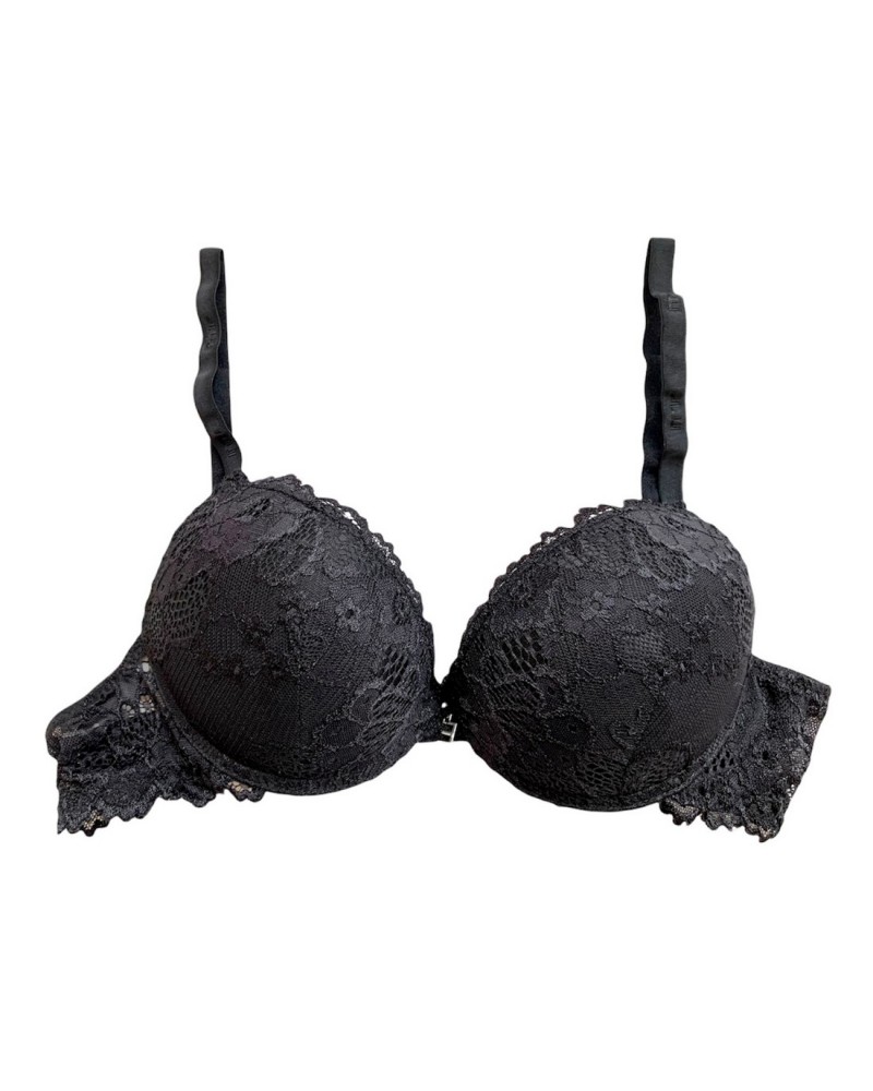 Reggiseno Donna In Pizzo Push Up e Ferretto Papillon