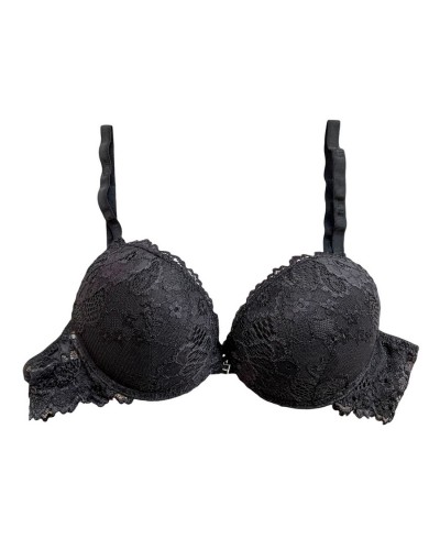 Reggiseno Donna In Pizzo Push Up e Ferretto Papillon