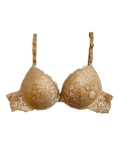 Reggiseno Donna In Pizzo Push Up e Ferretto Papillon