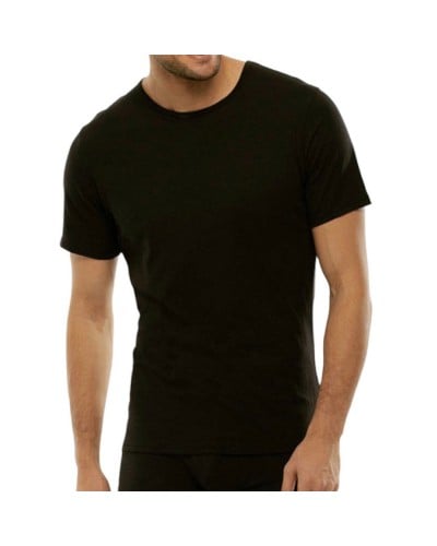 Maglietta Uomo Lancetti Cotone Nature Girogola Confezione 3 Pezzi