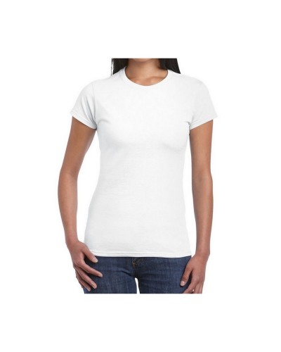 T-shirt Donna Girogola Mezza Manica Cotone Bielastico Malika