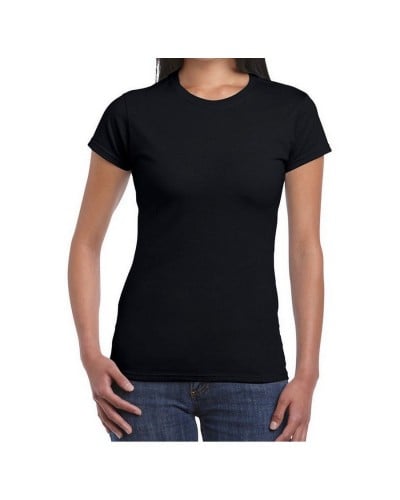 T-shirt Donna Girogola Mezza Manica Cotone Bielastico Malika