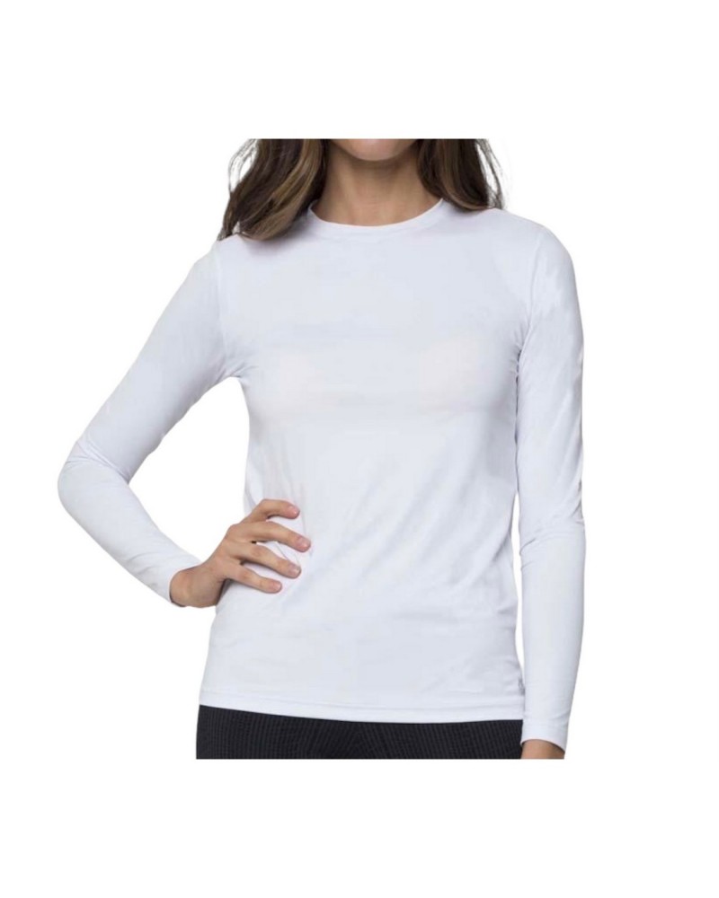Maglia Donna Manica Lunga Cotone Girogola Modal Malika