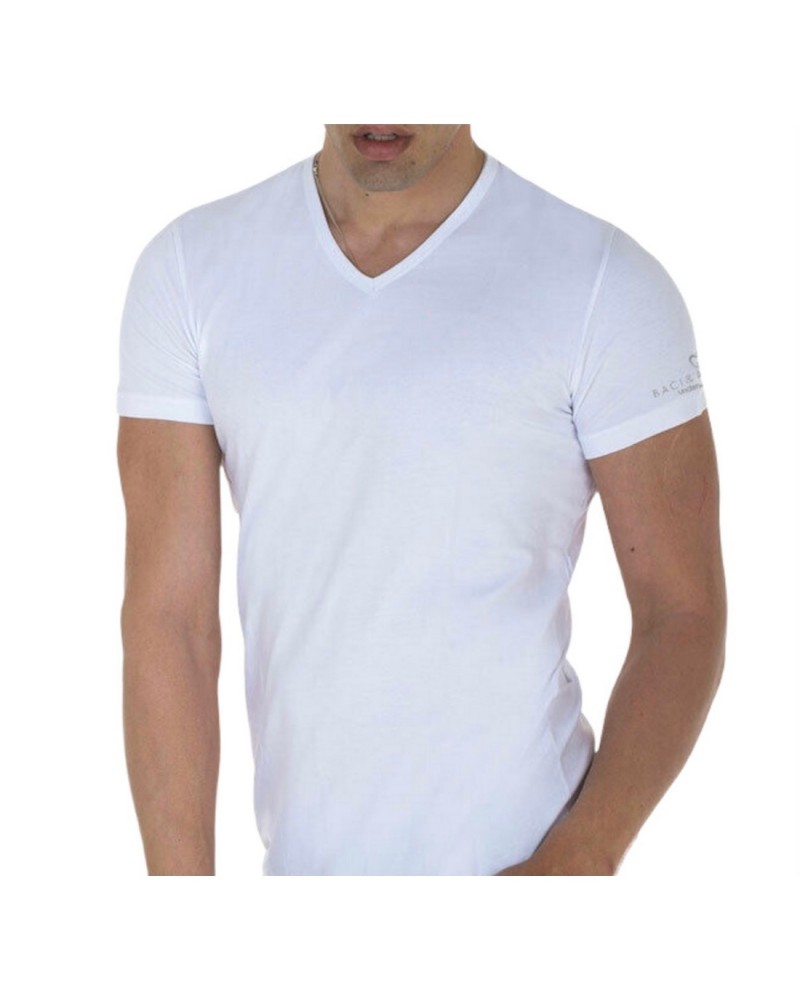 Maglia Uomo Baci & Abbracci Cotone Bielastico Punta Esternabile Confezione 3 Pezzi