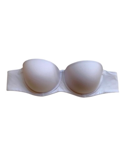 Reggiseno Fascia Imbottita Lormar Naturale Con Ferretto