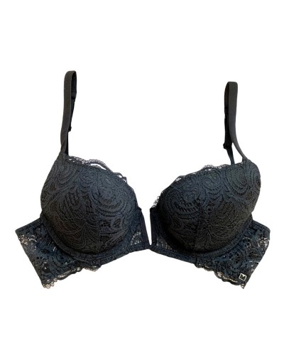 Reggiseno Scollatura Profonda Con Ferretto Lormar Pizzo V Bra