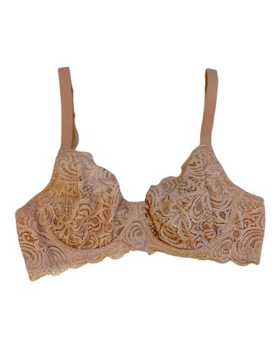 Reggiseno Sfoderato Con Ferretto Lormar Frizzante Pizzo
